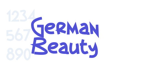 German Beauty-font-download
