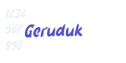 Geruduk-font-download