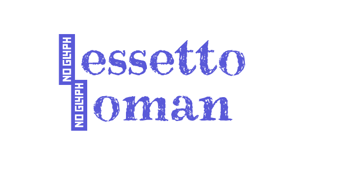 Gessetto Roman Font