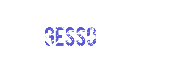 Gesso Font Download