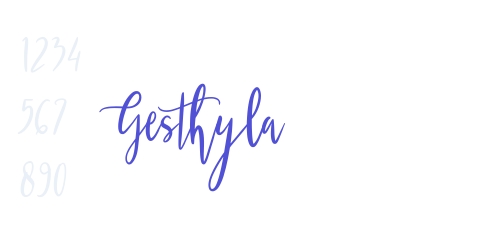 Gesthyla-font-download