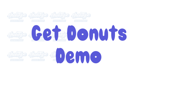 Get Donuts Demo font free