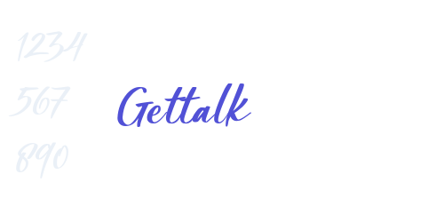 Gettalk-font-download