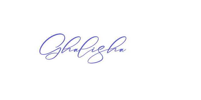 Ghalisha Font Download