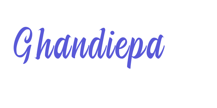 Ghandiepa Font Download