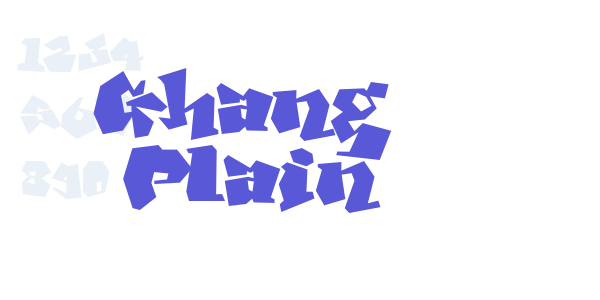 Ghang  Plain font free