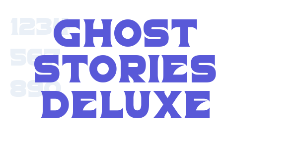 Ghost Stories Deluxe font free