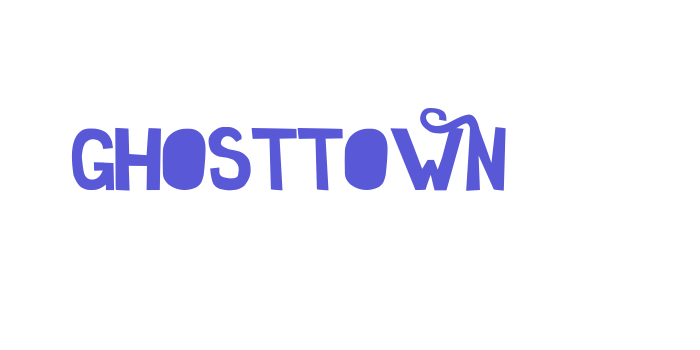 GhostTown Font Download