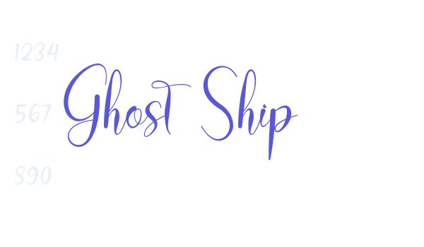 Ghost Ship Font