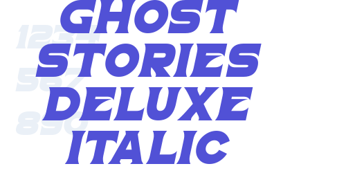 Ghost Stories Deluxe Italic-font-download