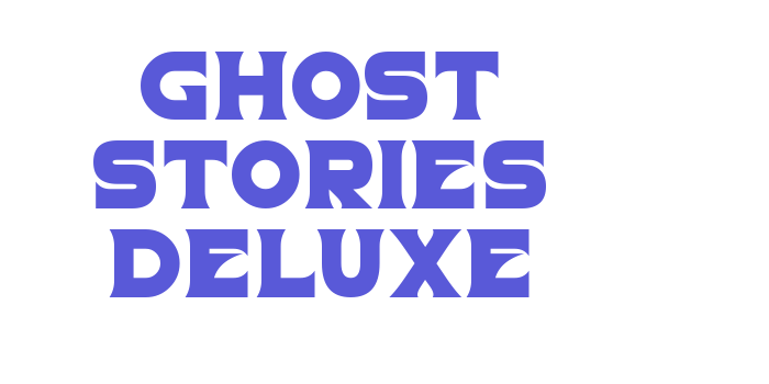 Ghost Stories Deluxe Font Download