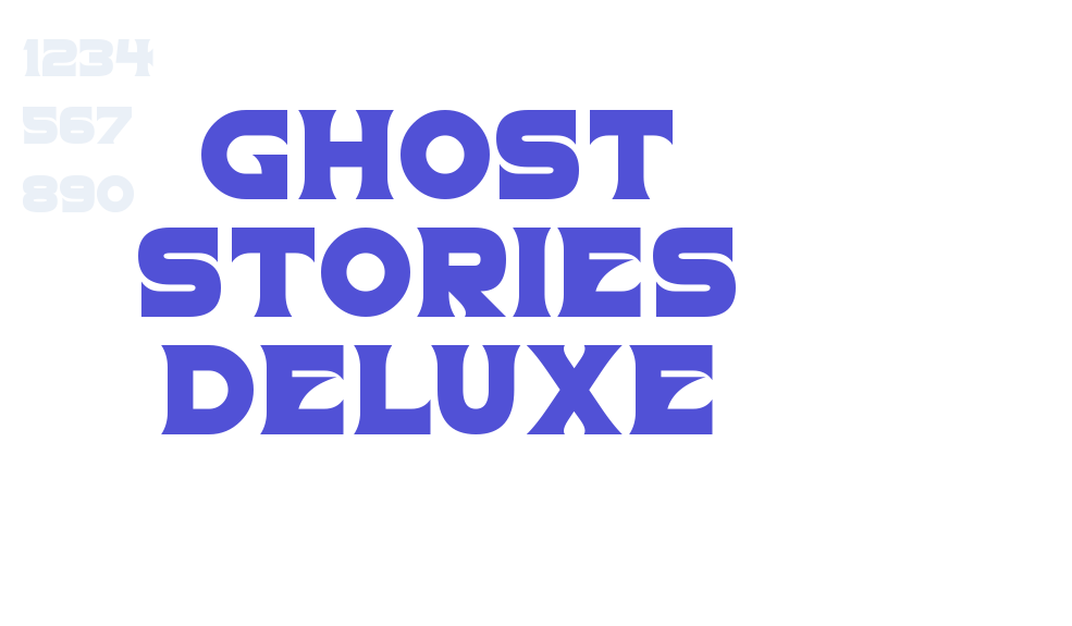 Ghost Stories Deluxe-font-download