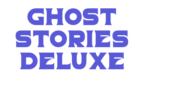 Ghost Stories Deluxe Font