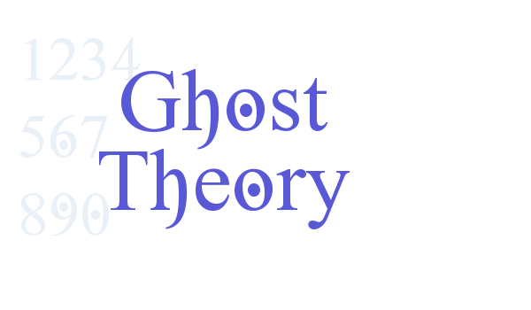 Ghost Theory Font