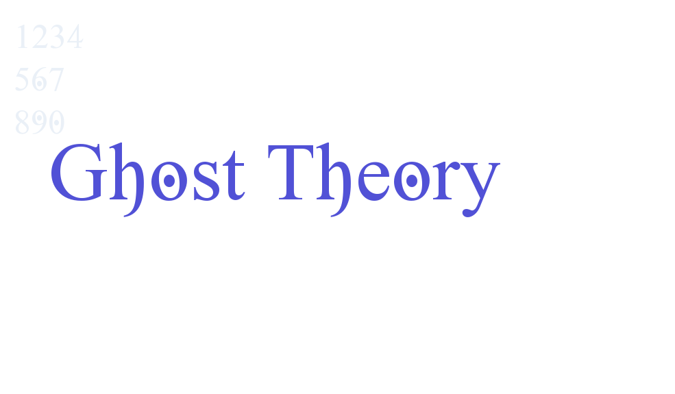 Ghost Theory-font-download