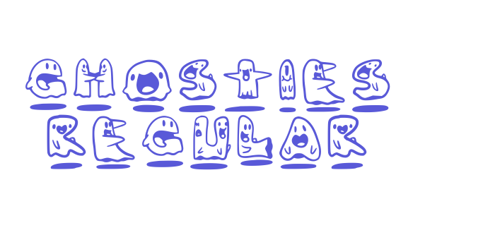 Ghosties Regular Font Download