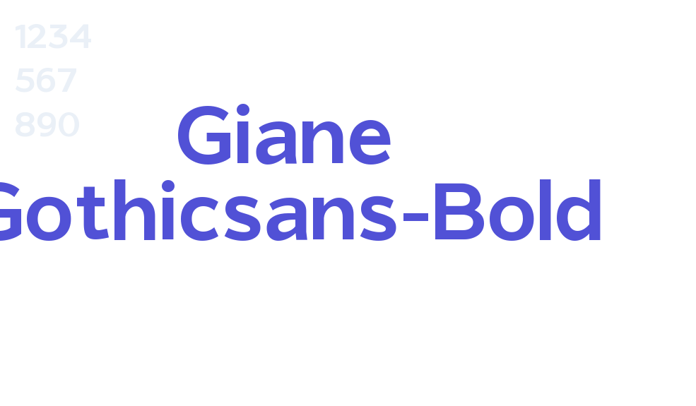 Giane Gothicsans-Bold-font-download