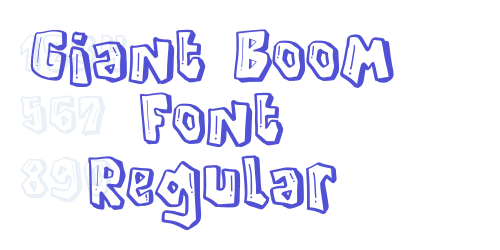 Giant Boom Font Regular-font-download