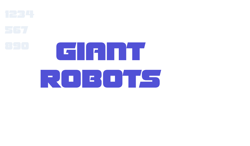 Giant Robots-font-download