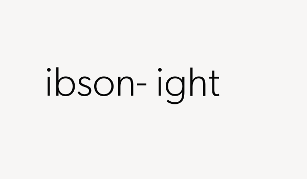 Gibson-Light Font