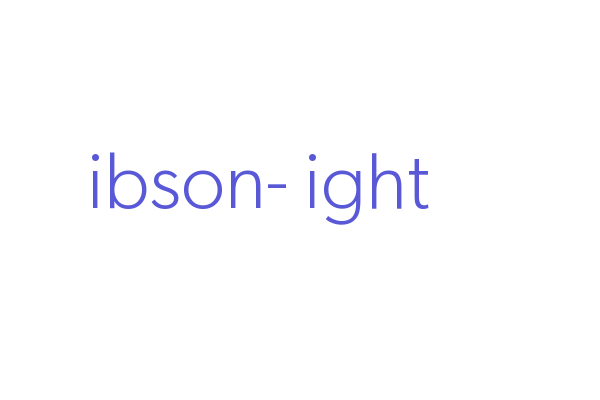 Gibson-Light Font