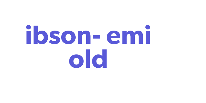 Gibson-Semi Bold Font Download