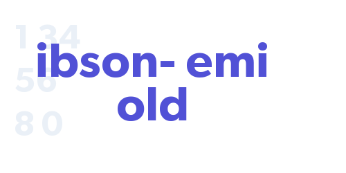 Gibson-Semi Bold-font-download