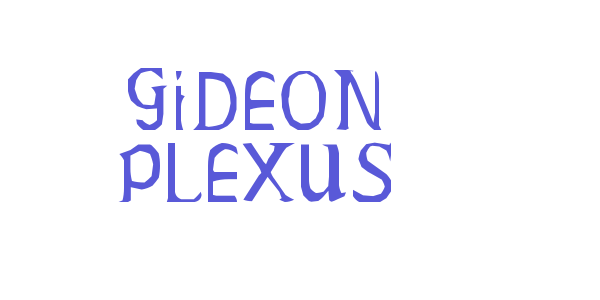 Gideon Plexus font free