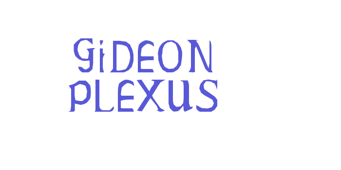 Gideon Plexus Font Download