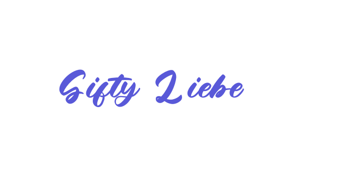 Gifty Liebe Font Download