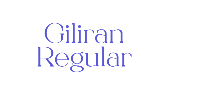 Giliran Regular Font Download