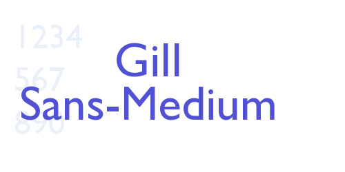 Gill Sans-Medium-font-download