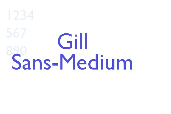 Gill Sans-Medium