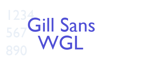 Gill Sans WGL-font-download