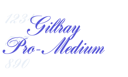 Gillray Pro-Medium Font