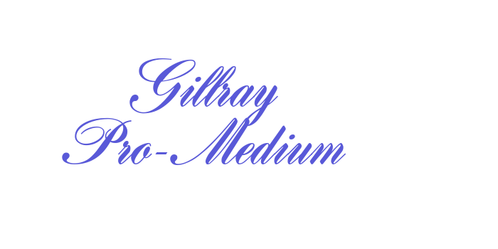 Gillray Pro-Medium Font Download