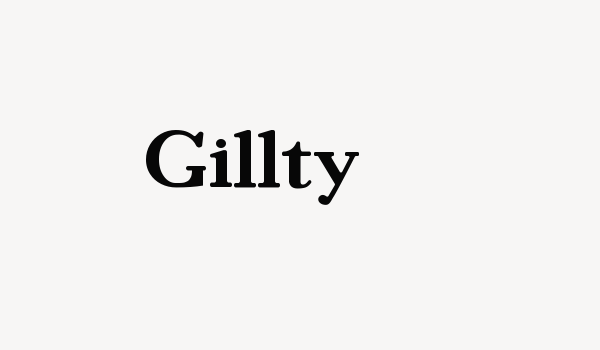 Gillty Font