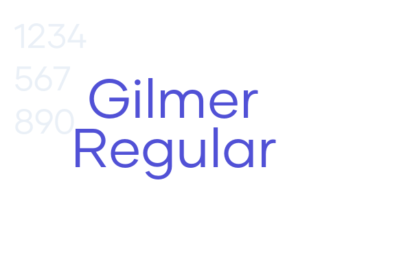 Gilmer Regular