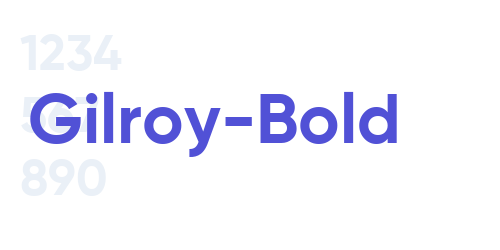 Gilroy-Bold-font-download