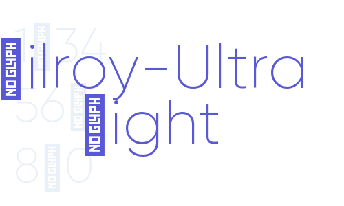 Gilroy-Ultra Light Font Download