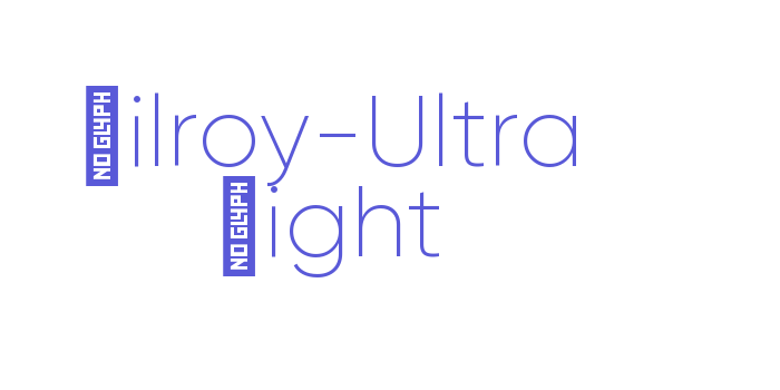 Gilroy-Ultra Light Font Download