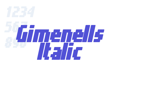 Gimenells Italic