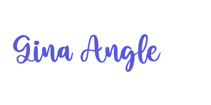 Gina Angle Font Download