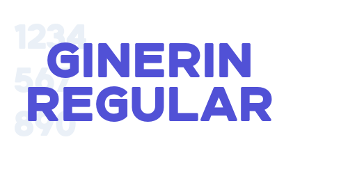 Ginerin Regular-font-download