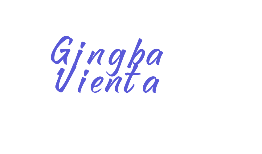 Gingba Vienta Font Download