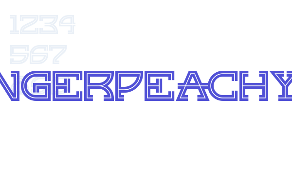 GingerPeachy Font Download