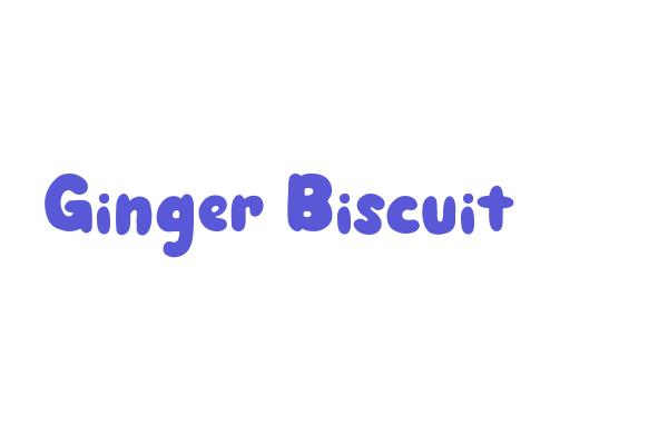 Ginger Biscuit Font