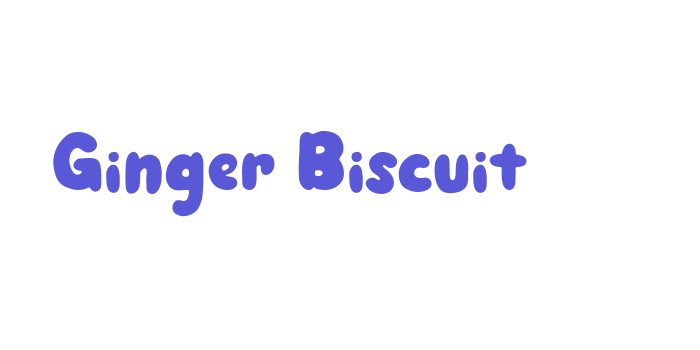 Ginger Biscuit Font Download