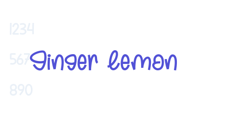 Ginger Lemon-font-download