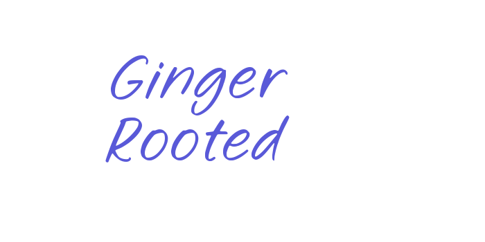 Ginger Rooted Font